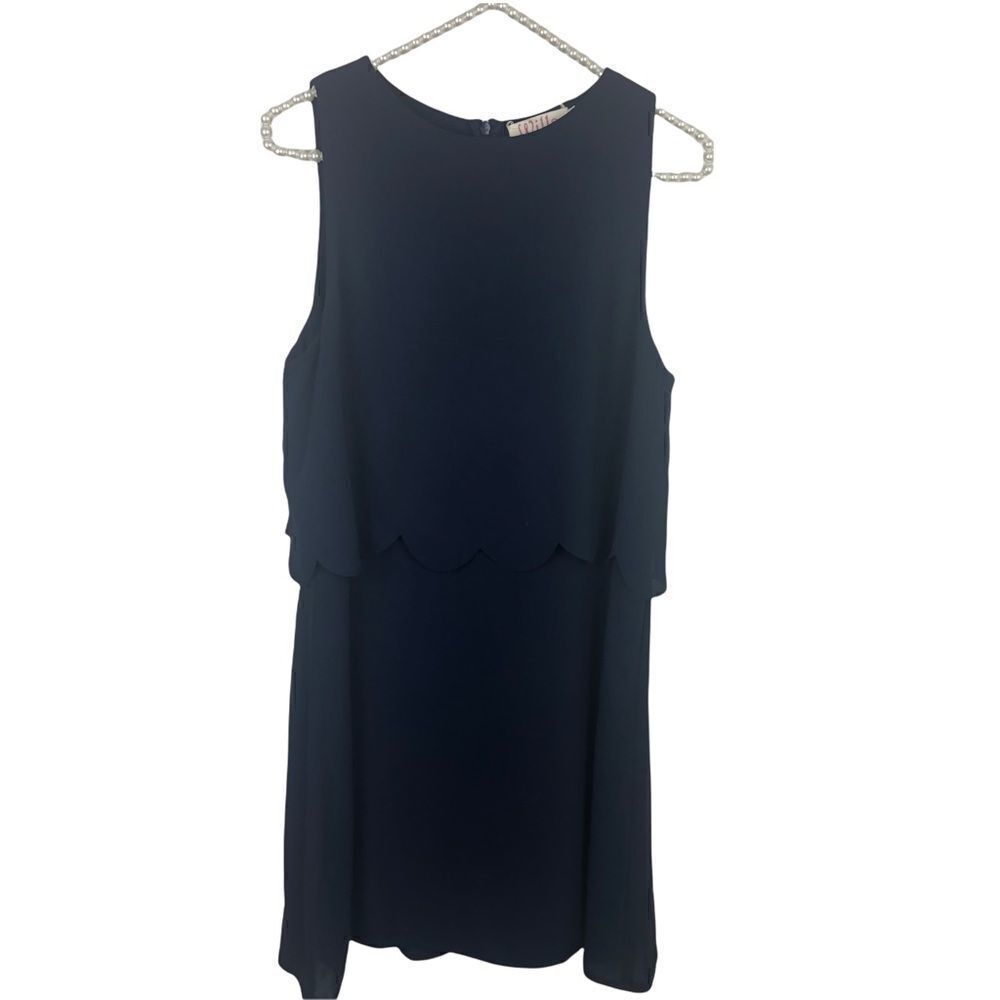 Willa blue mini dress